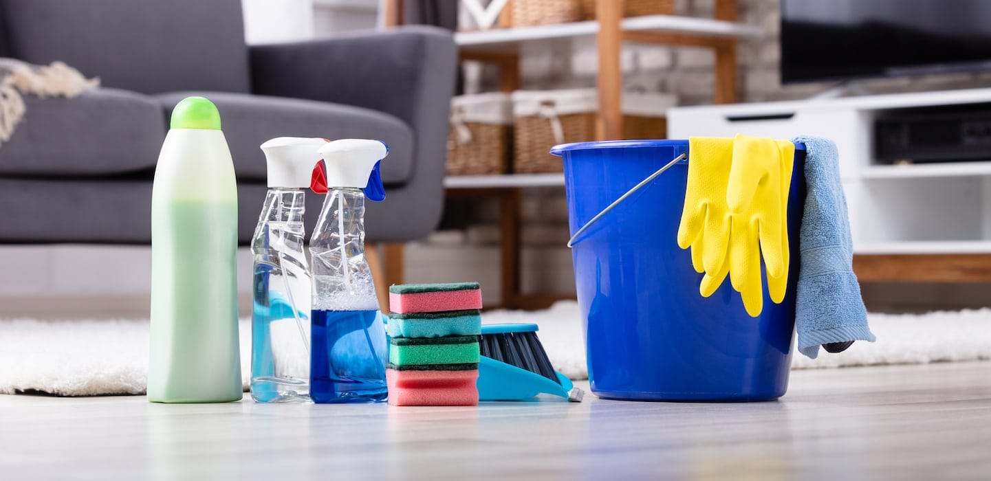 essential cleaning supplies