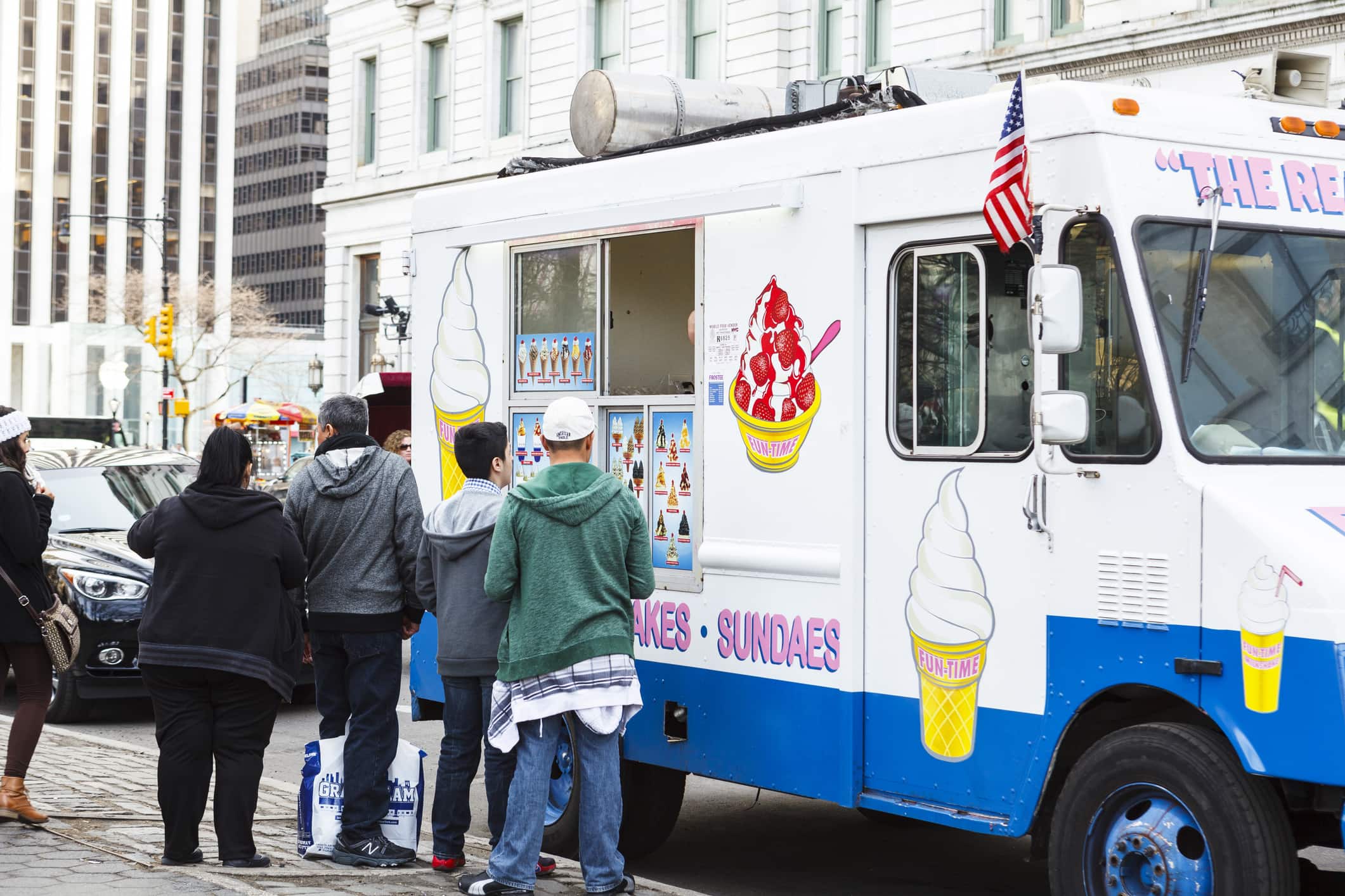 Ice Cream Truck Insurance Thimble