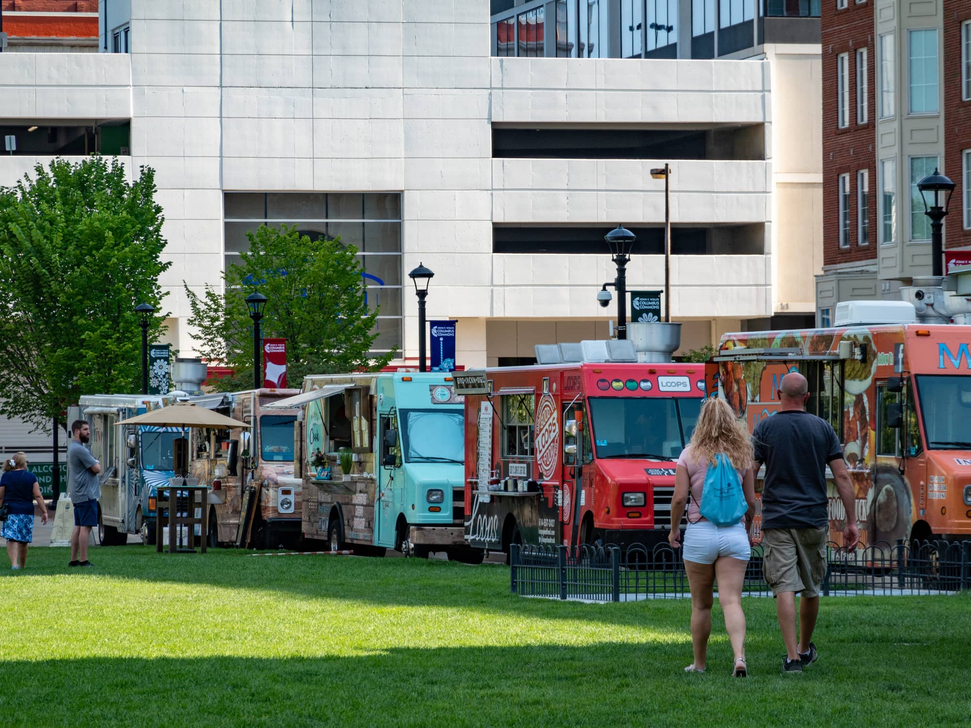 Food Trucks in the City.