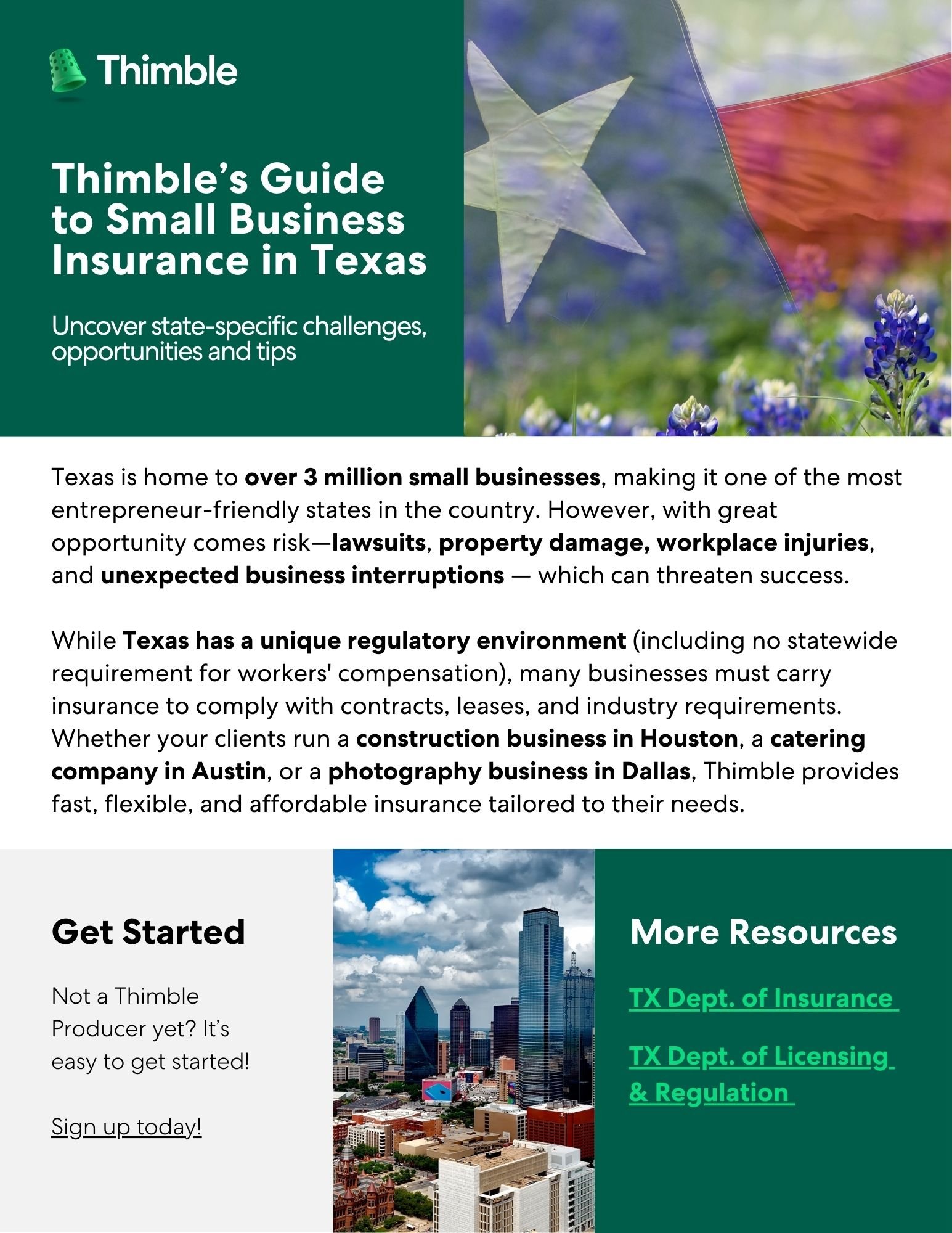 Thimble's 2025 State Guide TX